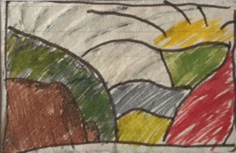 'Coloured Pens' GAIA Logo Designs 1